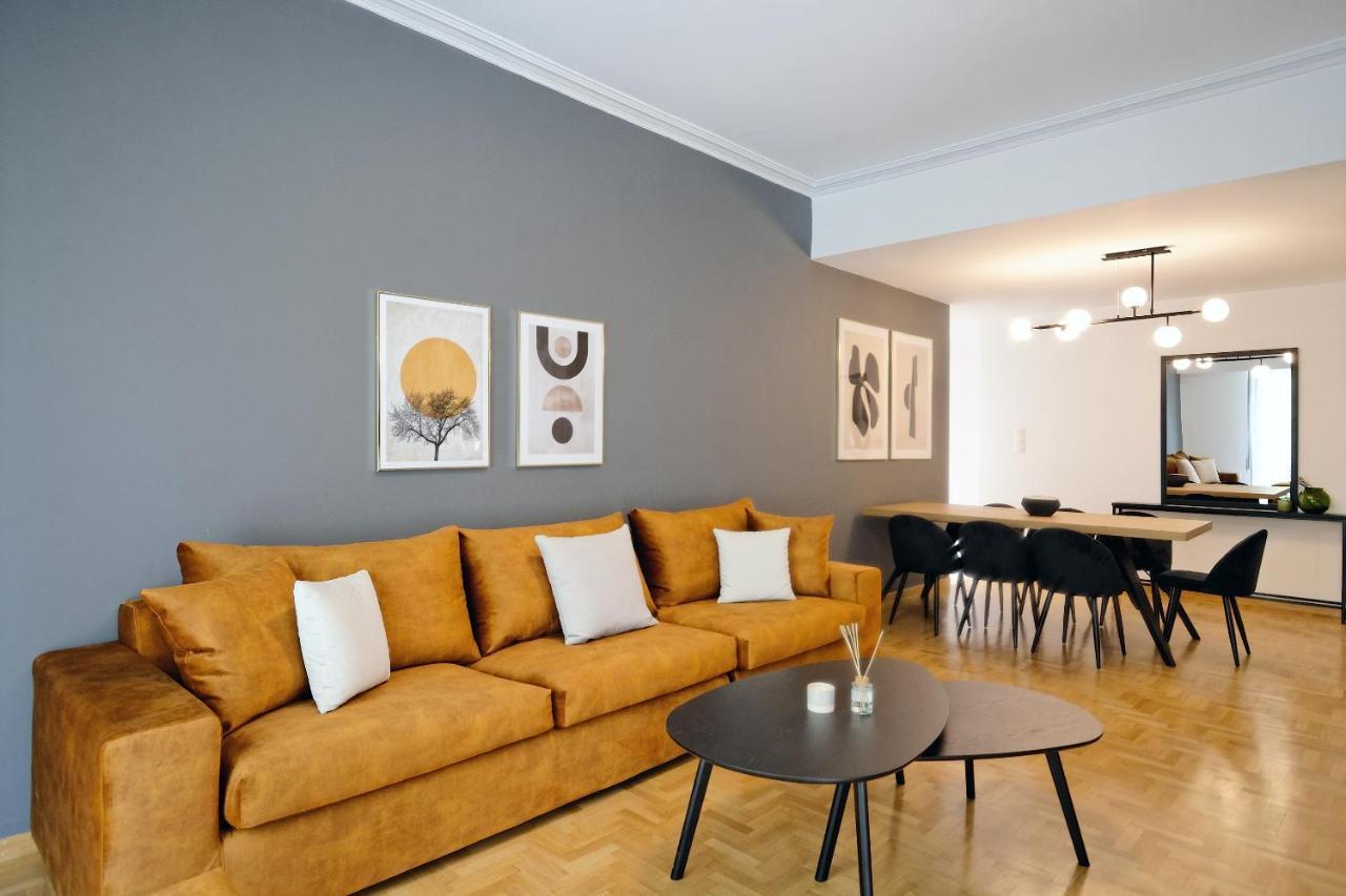 Elegant Big Apartment In Athens Center With Balcony Exterior photo