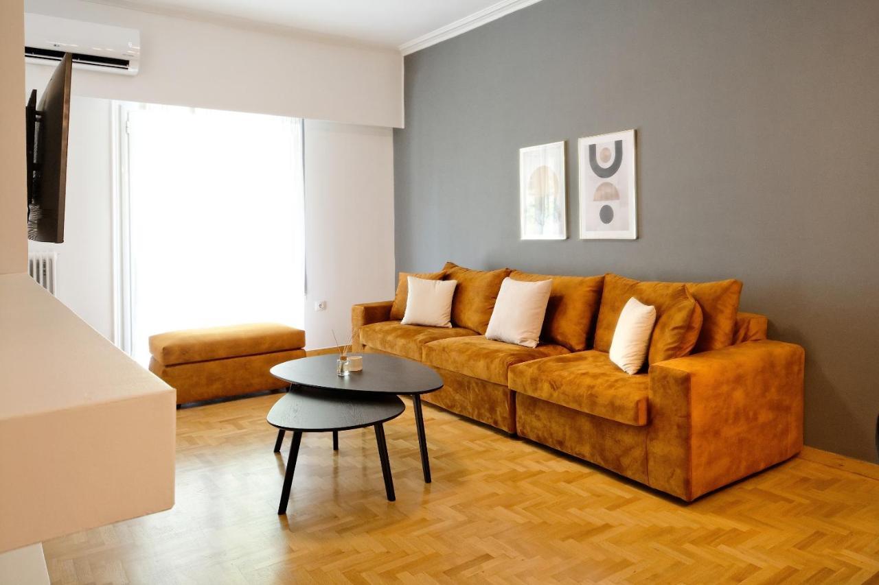 Elegant Big Apartment In Athens Center With Balcony Exterior photo